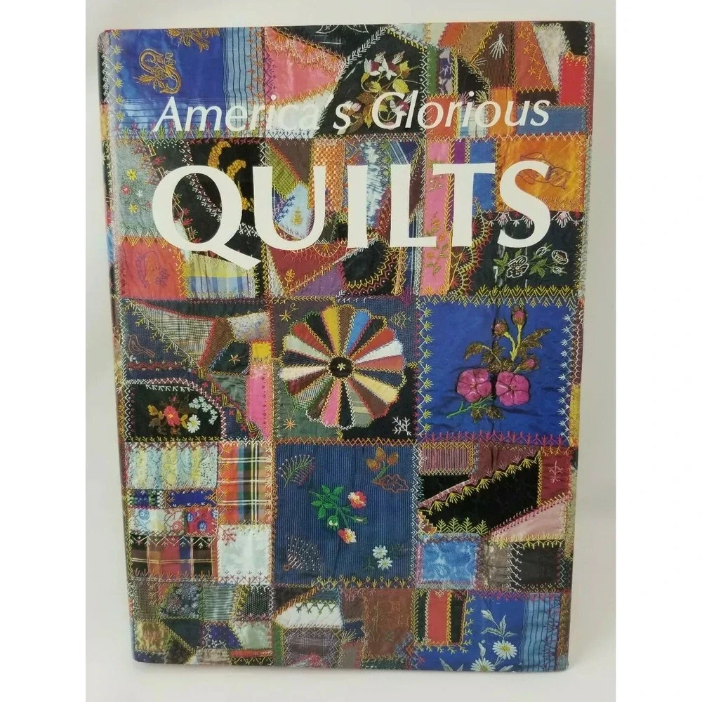 Vintage Americas Glorious Quilts 1987 Hardcover Book Dennis Duke Deborah Harding